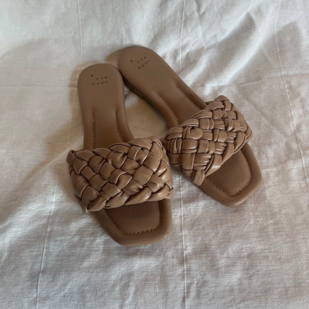 Braided Slides Sandals